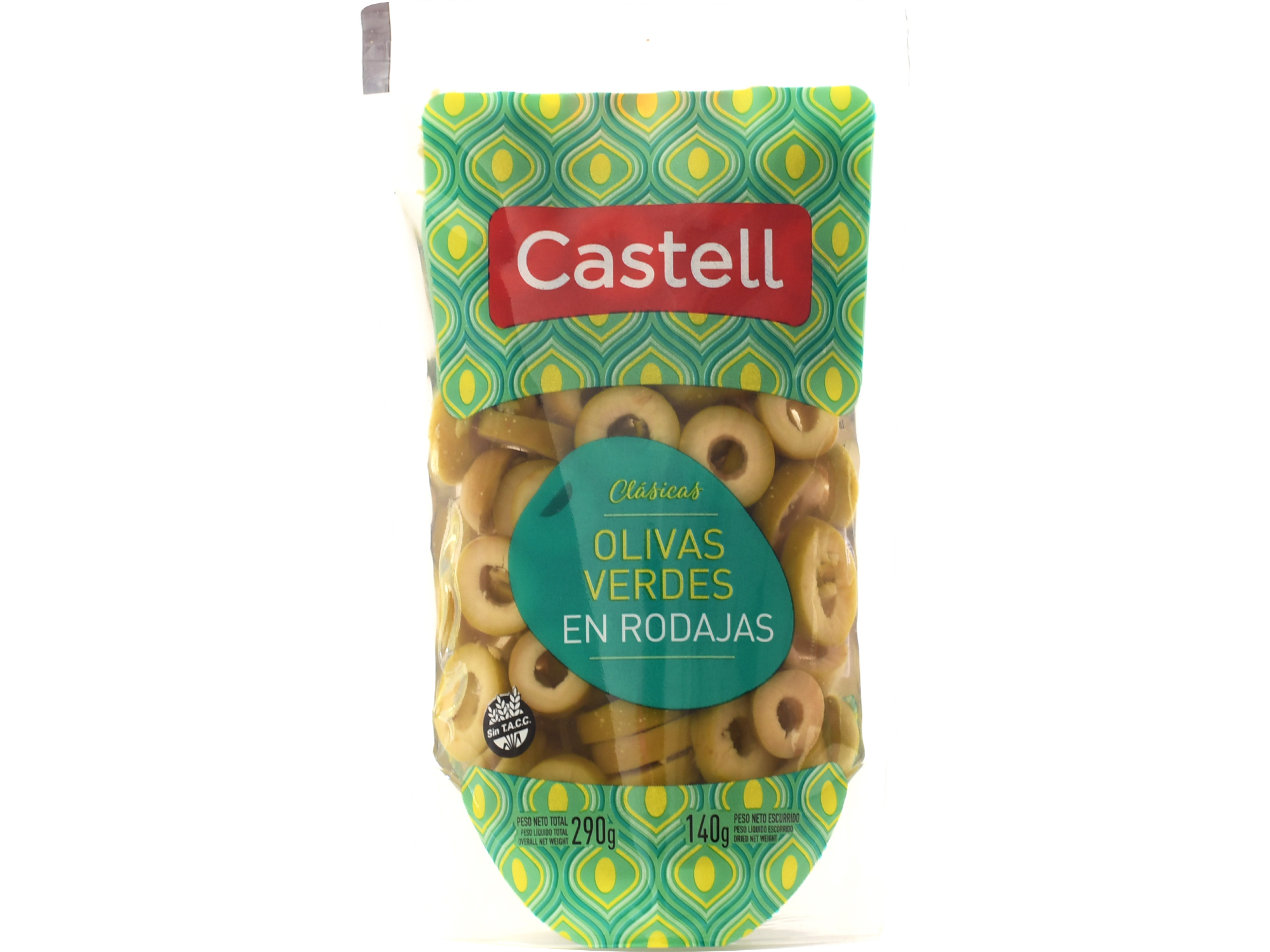 Aceituna verde Rod. Castell 12x150gr DP