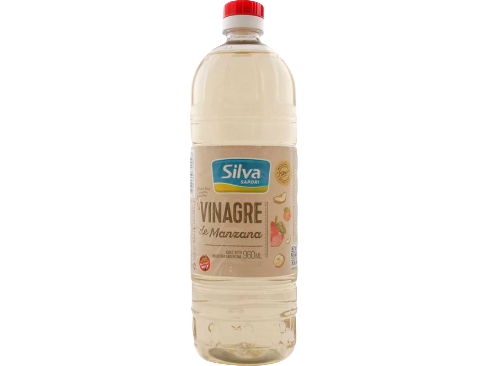 Vinagre de manzana Silva x 1lt