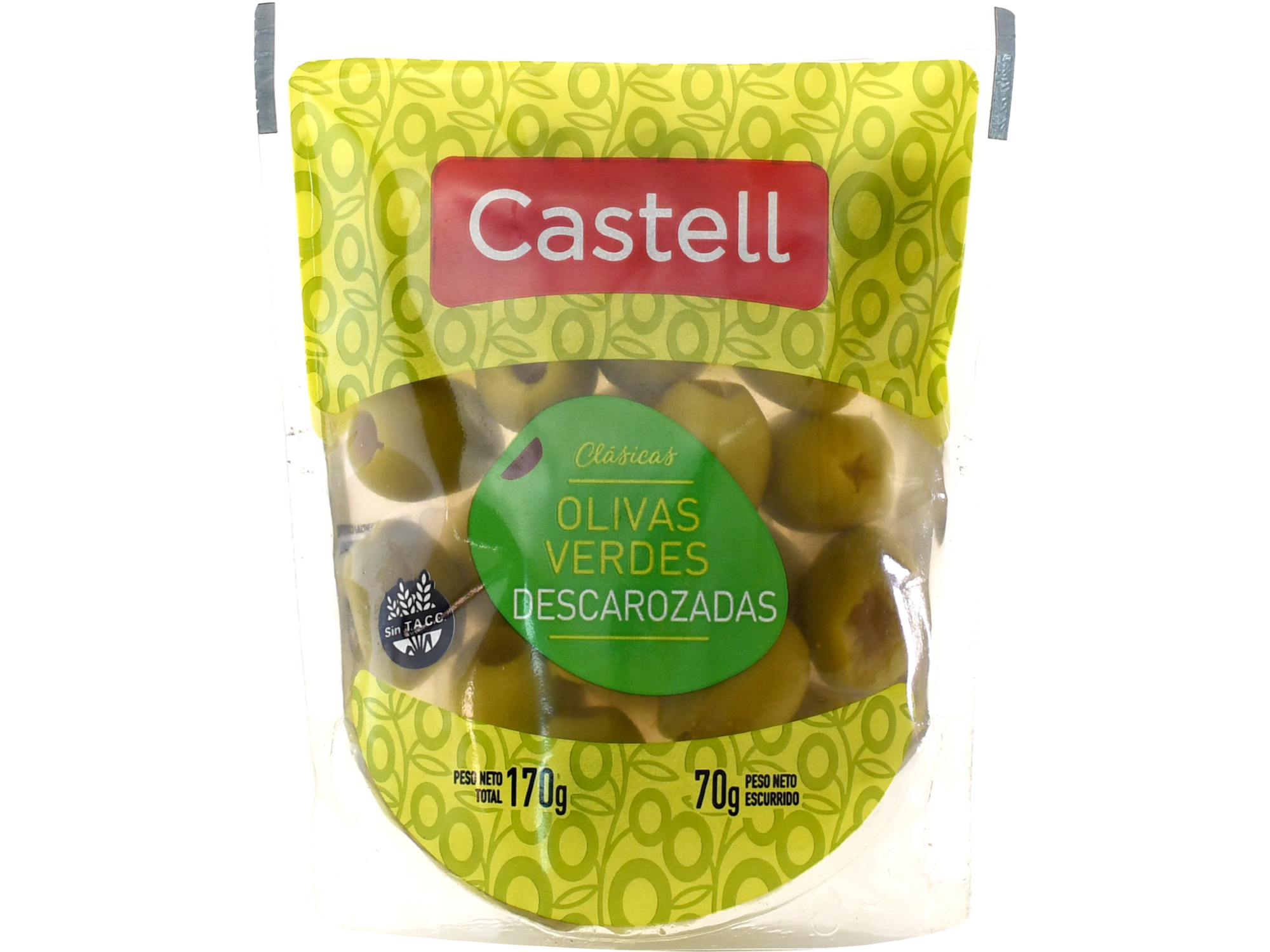 Aceituna verde Desc Castell 16x80gr DP