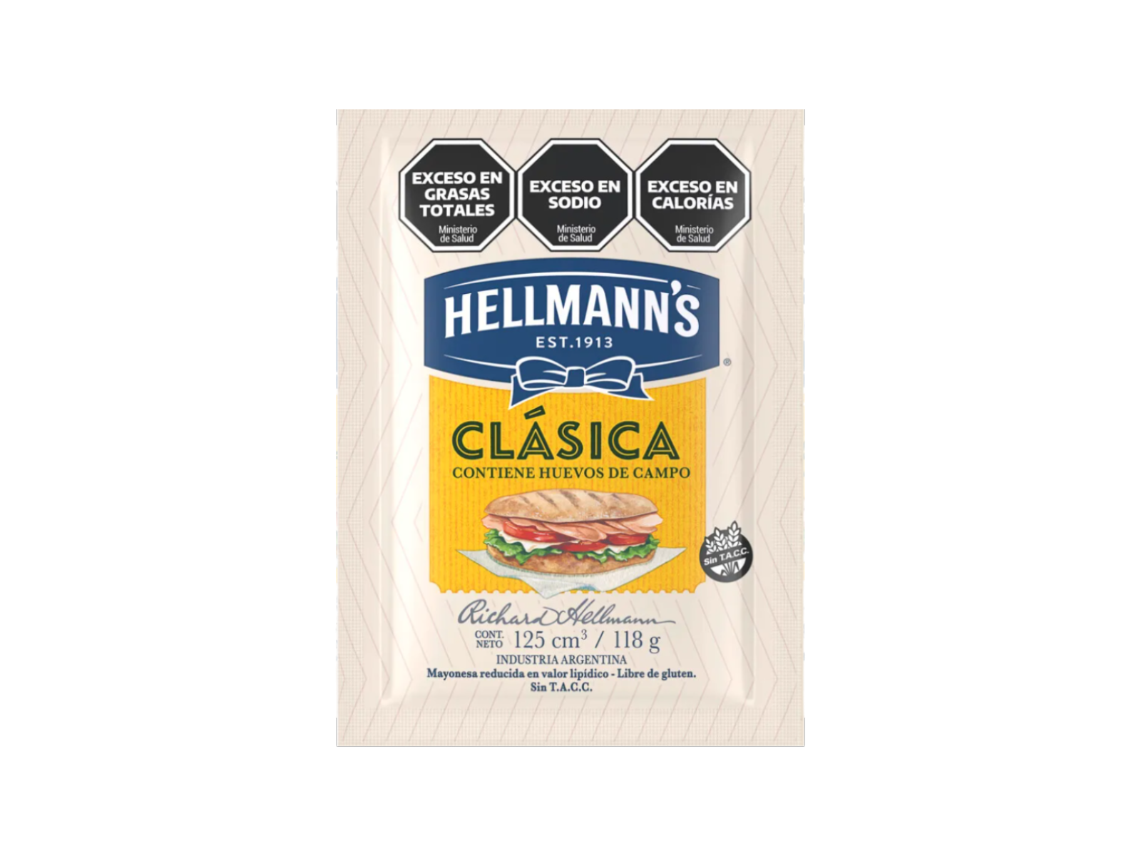 Mayonesa Hellmann's 20 x 118gr