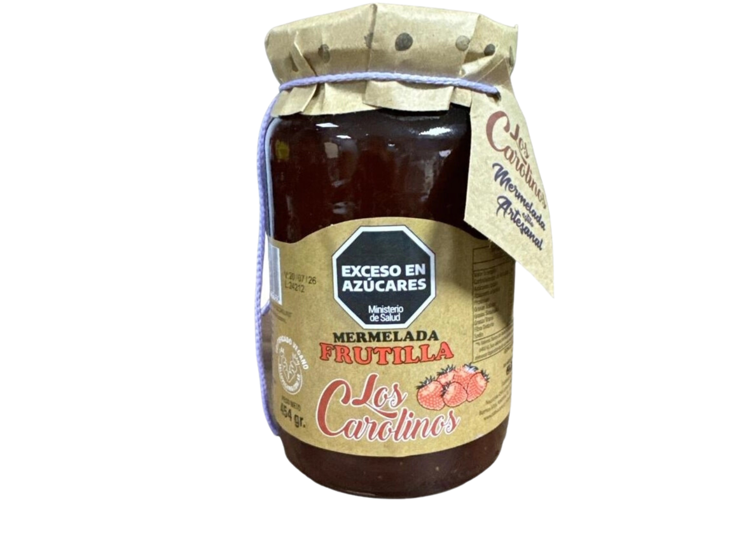 Mermelada Los carolinos Frutilla 10x500g