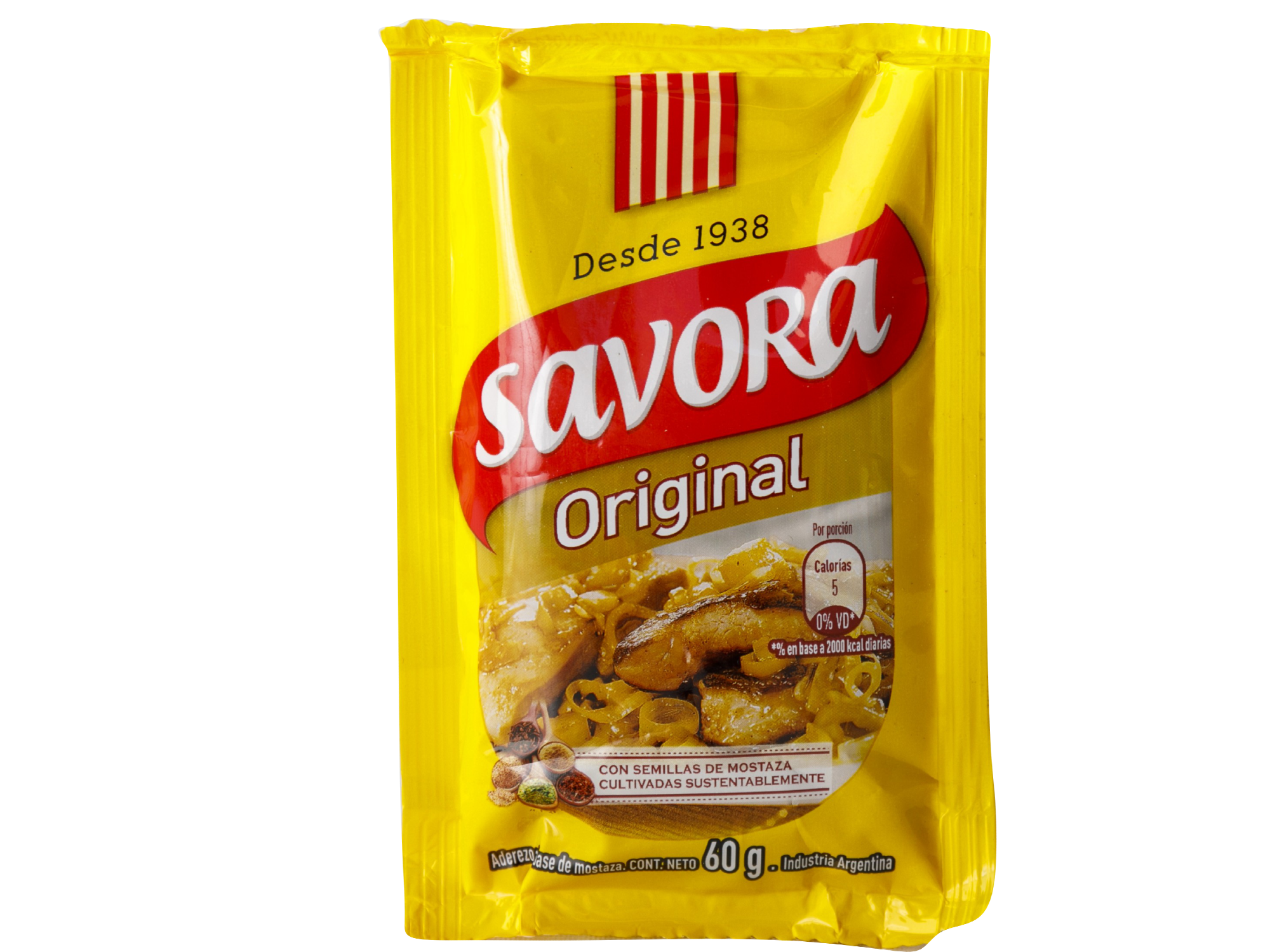 Mostaza Savora Sache 30x60g