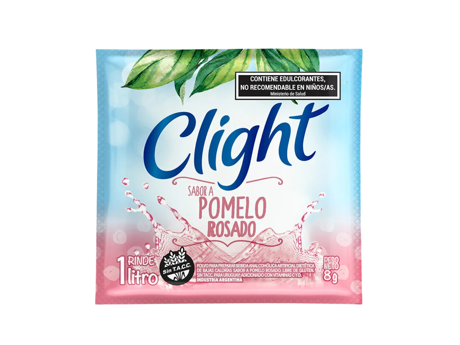 Jugo Clight Pomelo rosado 1x20u