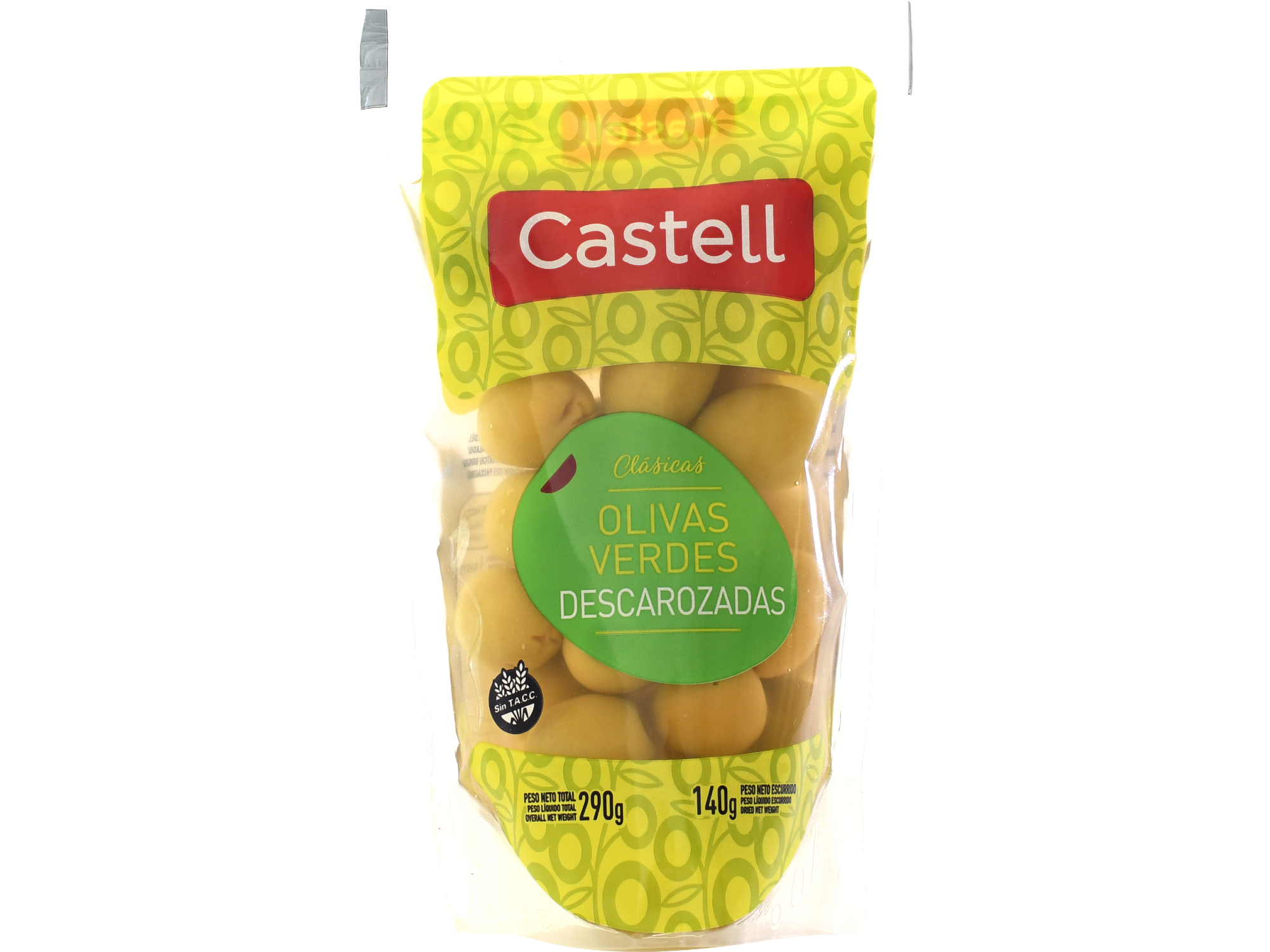 Aceituna verde Desc Castell 12x150gr DP