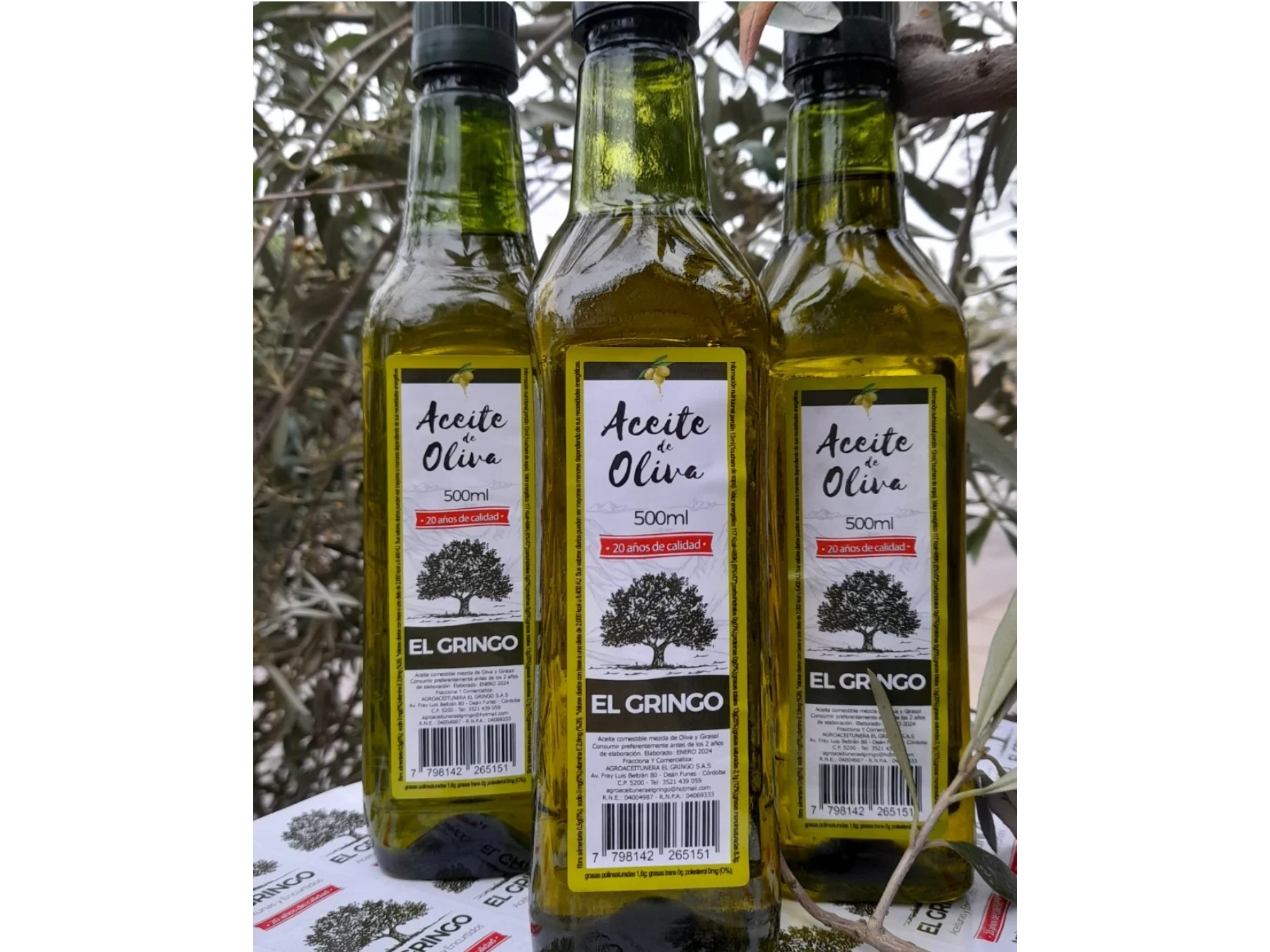 ACEITE DE OLIVA 500ml