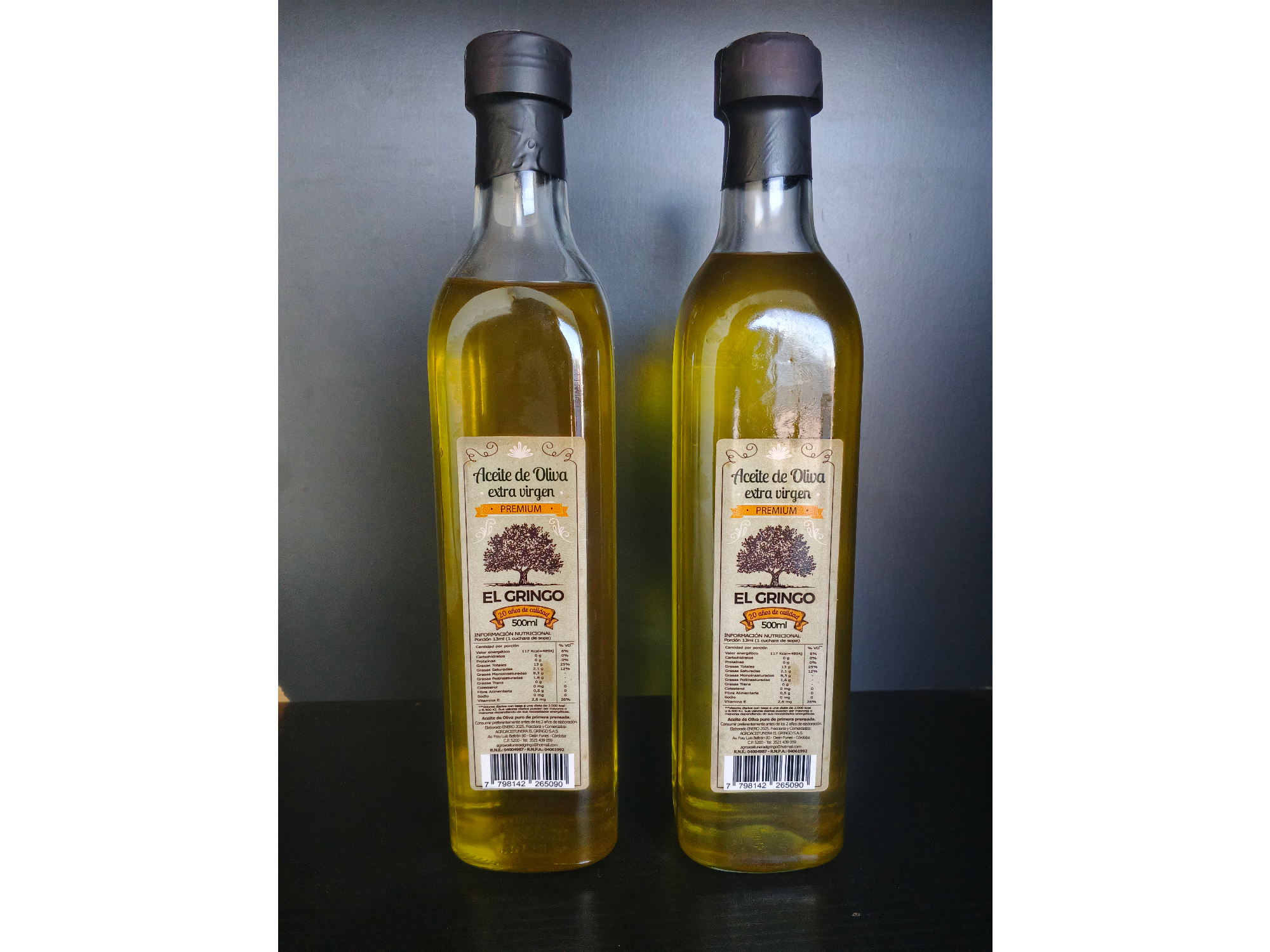 ACEITE EXTRA VIRGEN 500ml (vidrio)