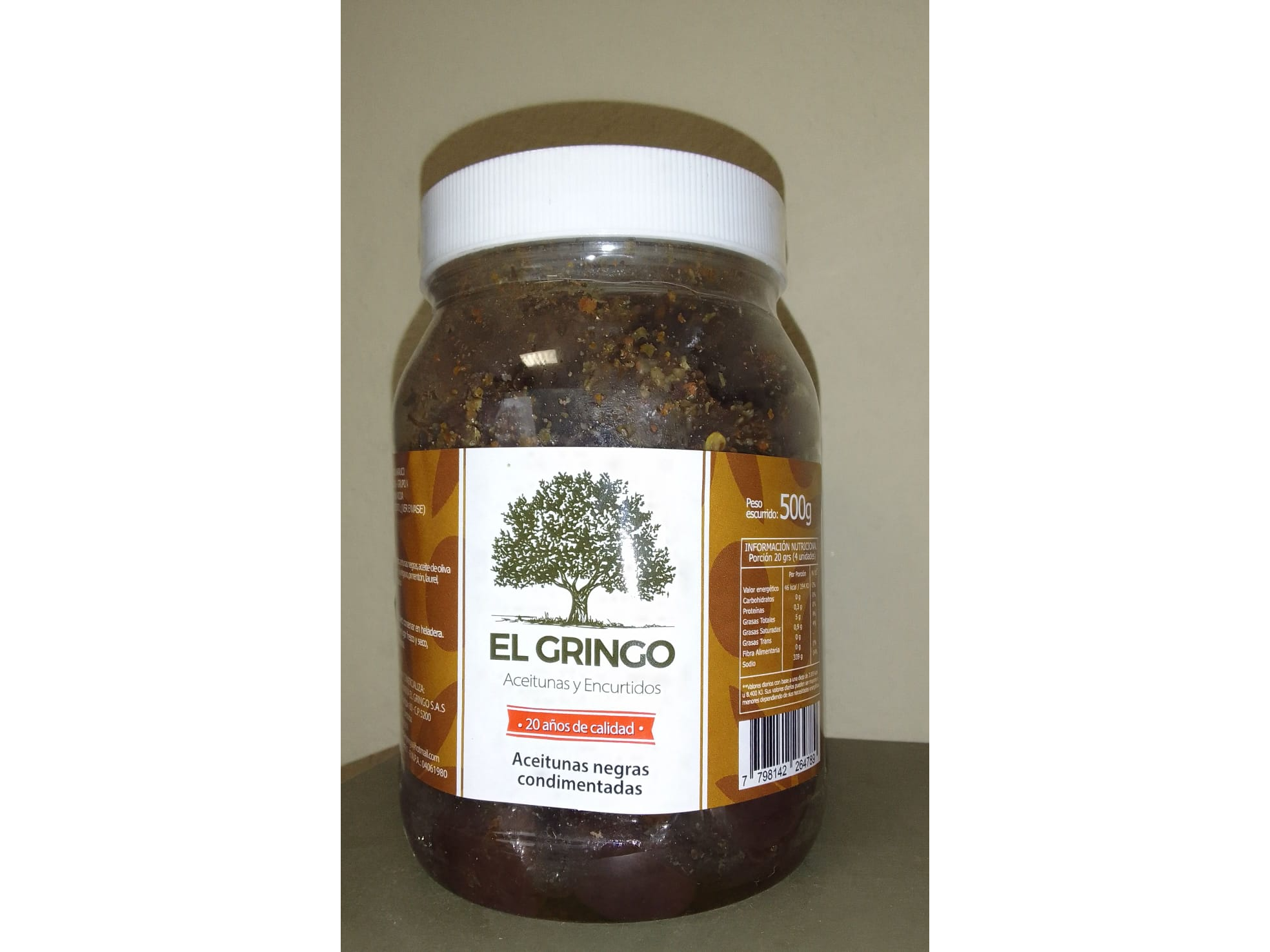 CONDIMENTADA 500grs