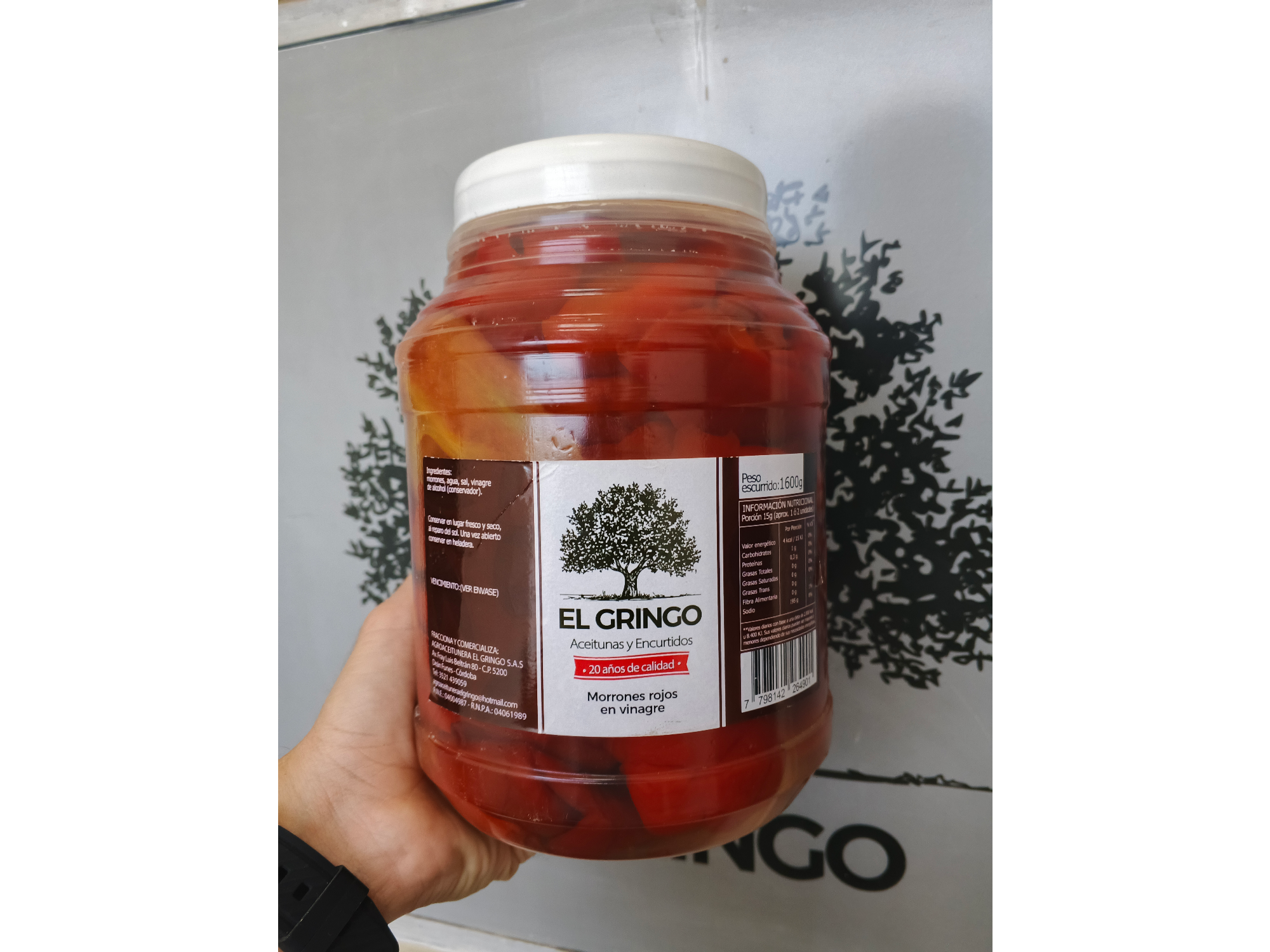 MORRON 2kg (1600grs)