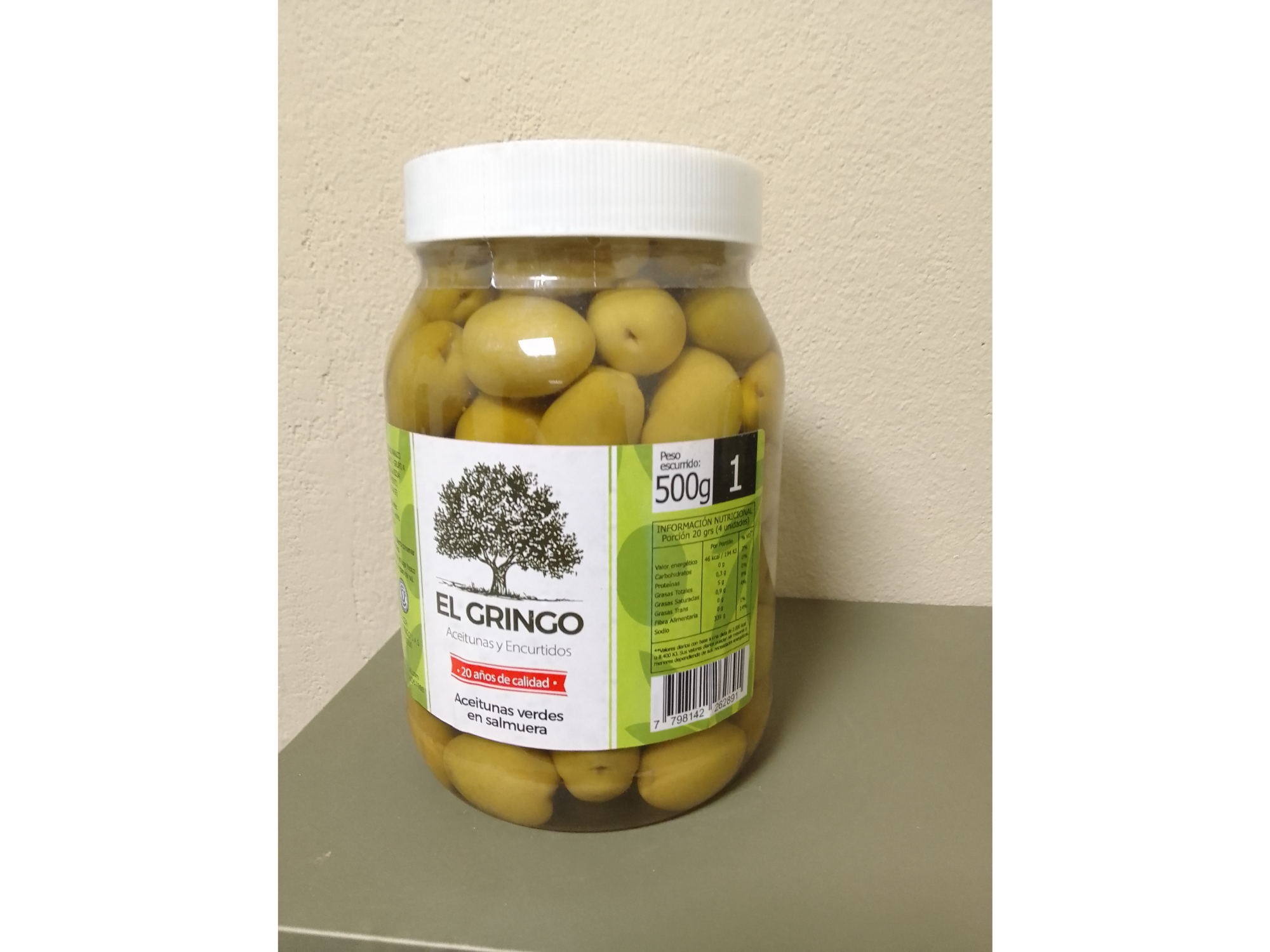 VERDE 1 500grs