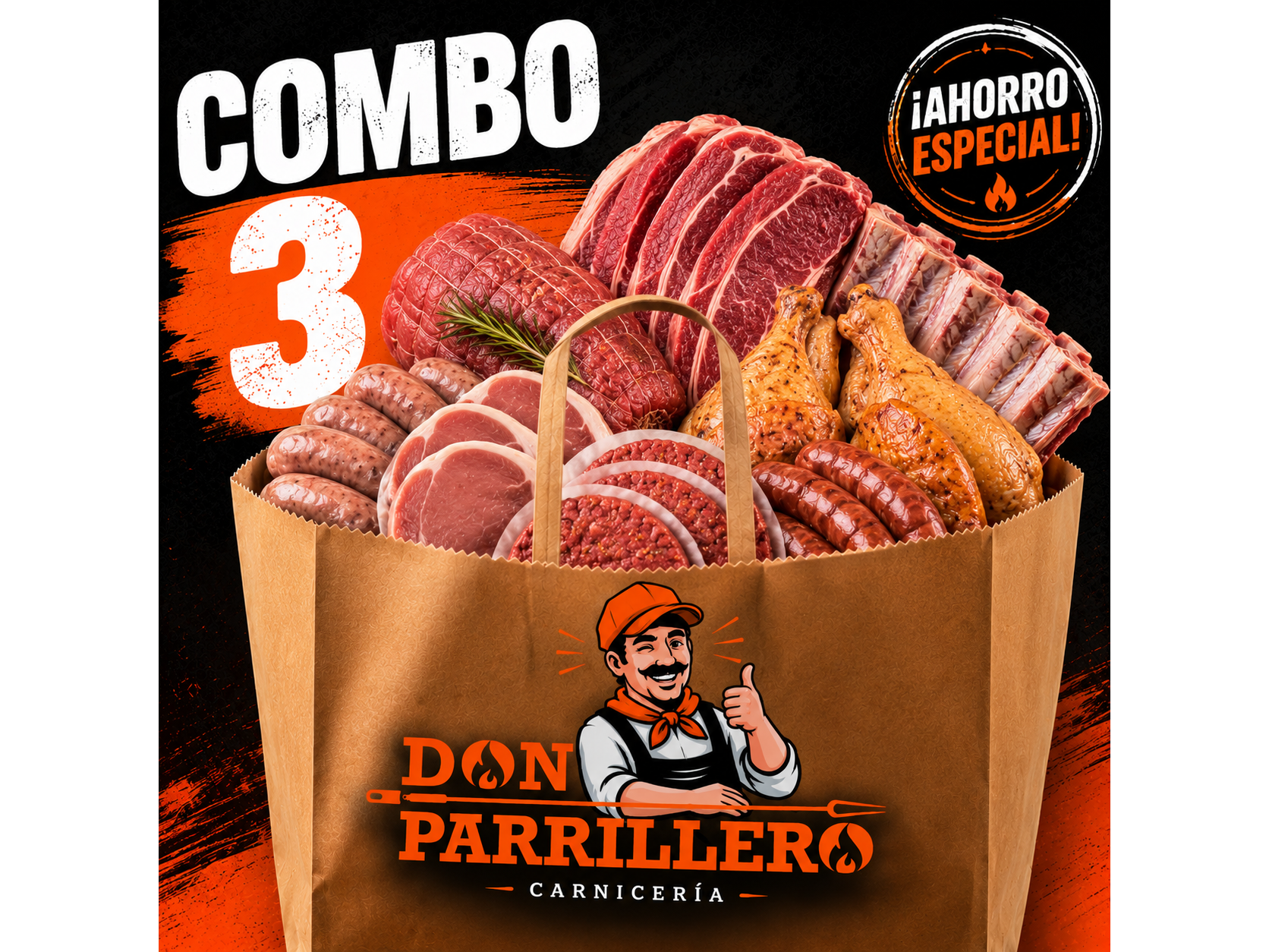 CONBO 3 ASADITO