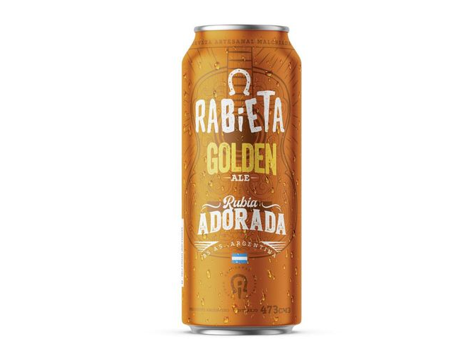CERVEZA RABIETA GOLDEN ALE 473ML