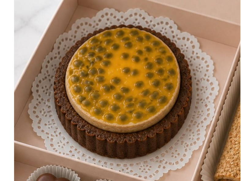TARTA RAW MARACUYA