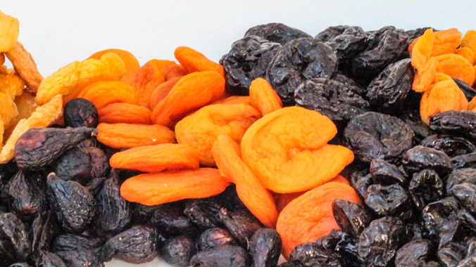 Frutas desecadas