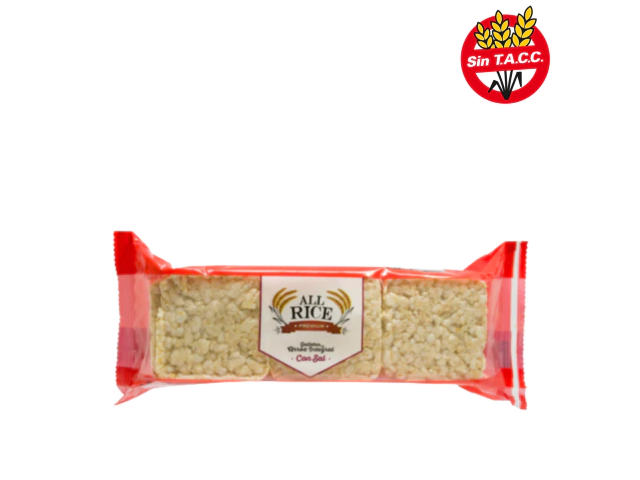 All Rice galleta de arroz cuadrada