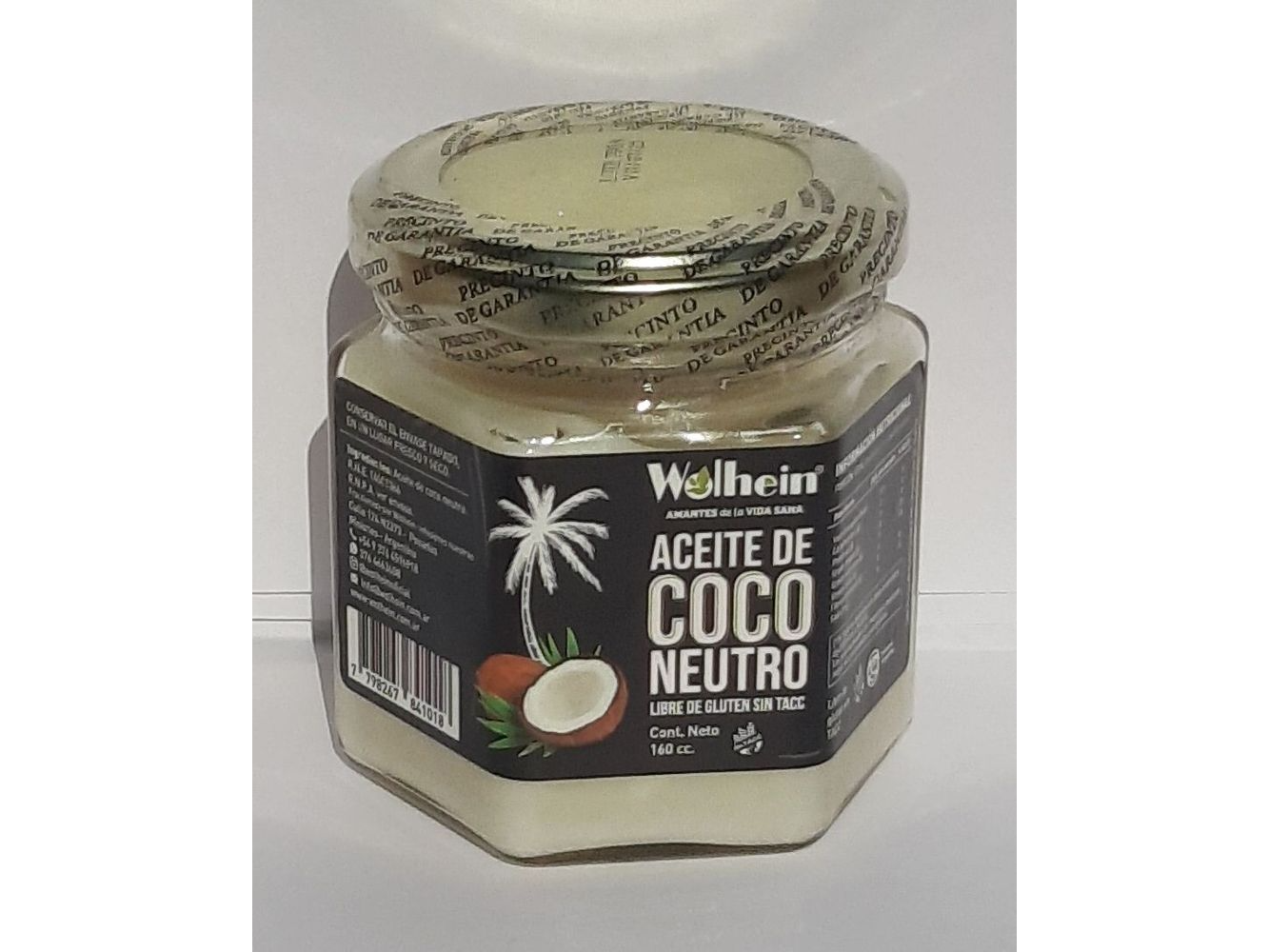 Aceite de coco neutro "Wolhein"