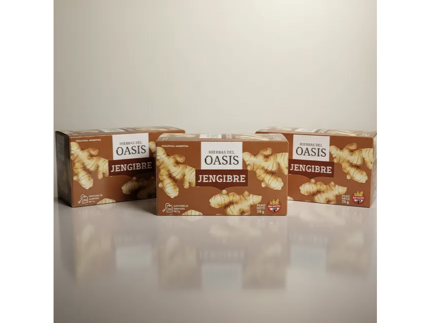 Te de jengibre "Hierbas del Oasis"