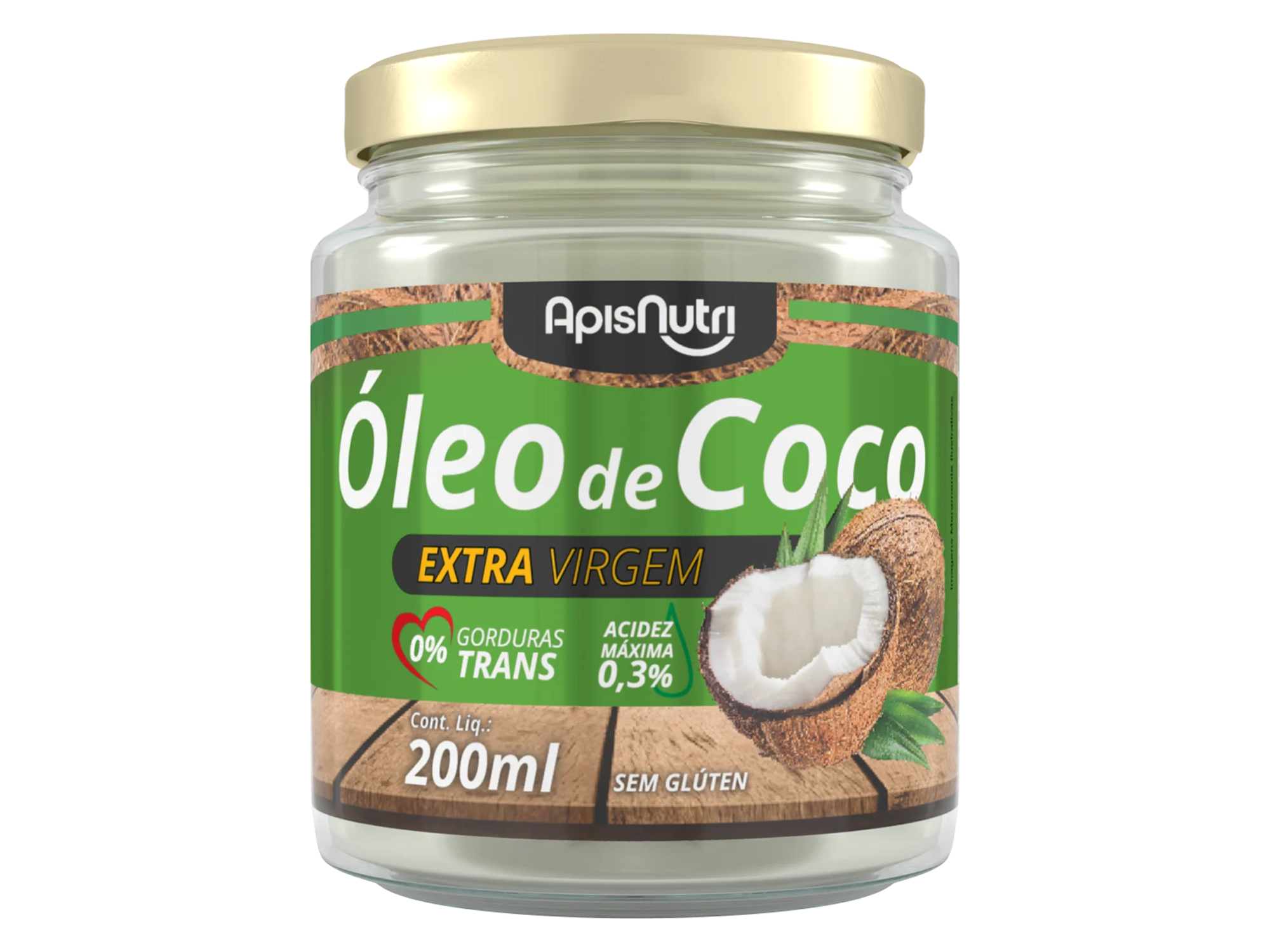 Aceite de coco extravirgen 200cc "ApisNutris"