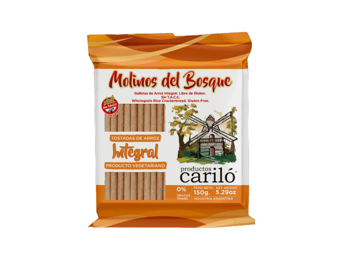 Tostadas de arroz Molino del Bosque Integral