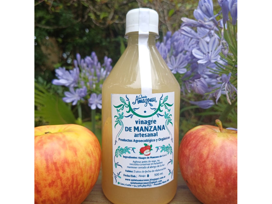 Vinagre manzana 500cc "Quinta Amazonas"