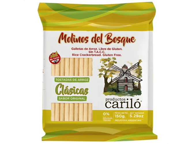 Tostadas de arroz Molino del Bosque Clasicas
