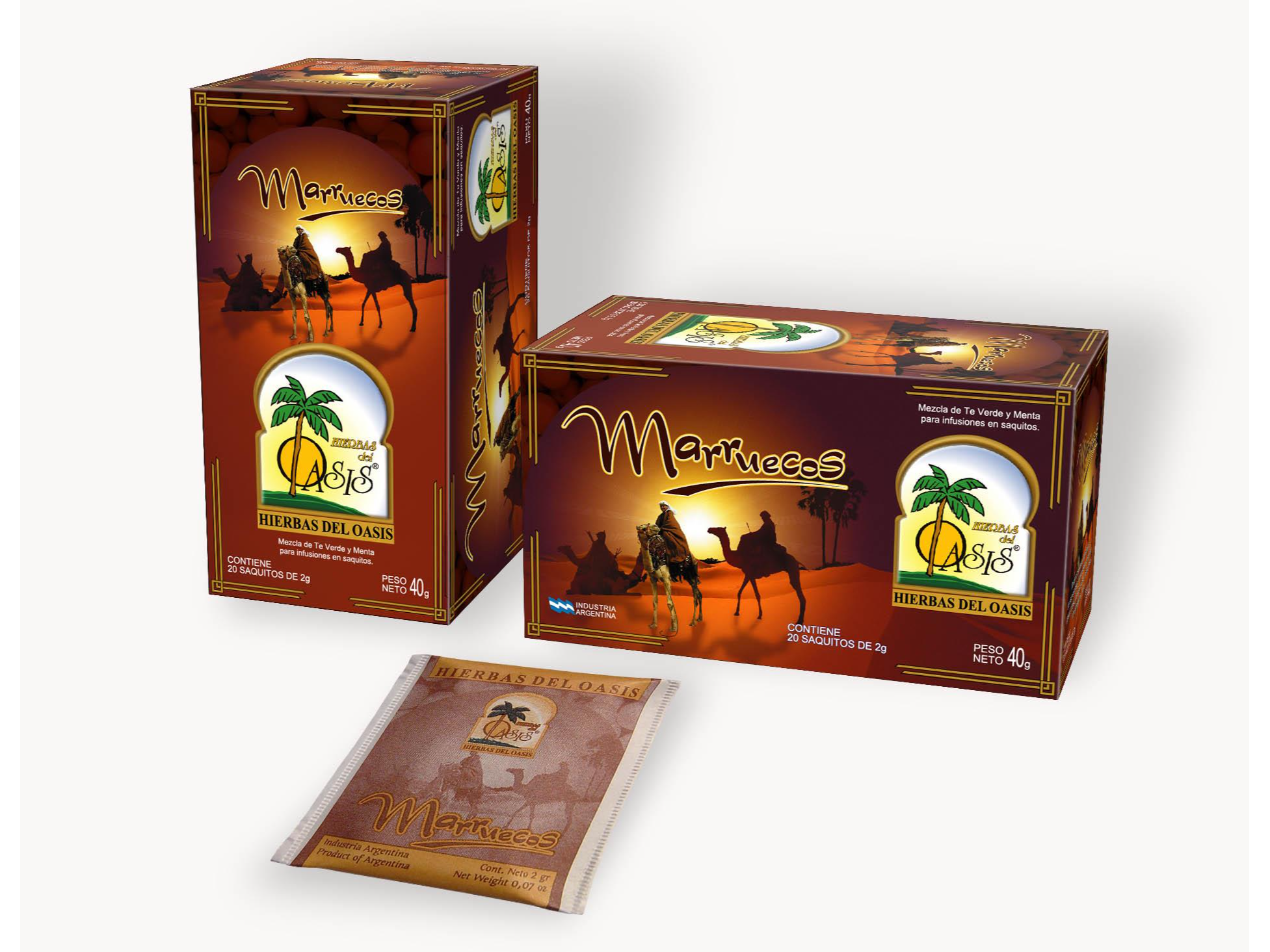 Te Marruecos "Hierbas del Oasis"