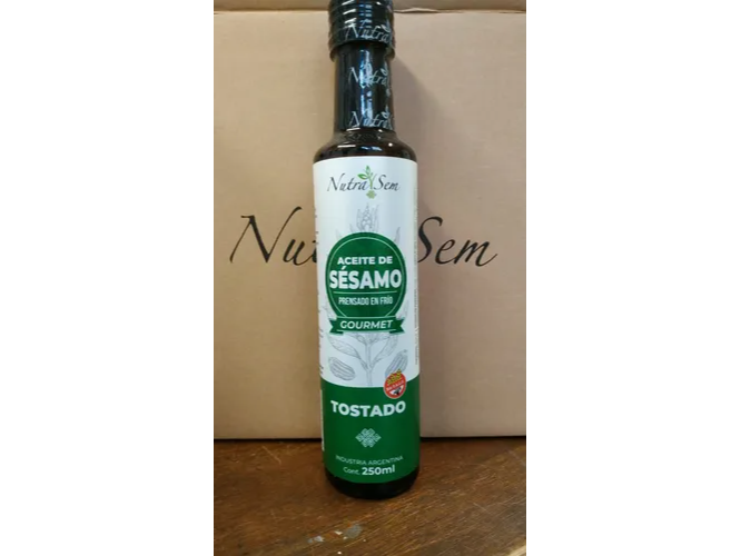 Aceite de sesamo 250cc "Nutrasem"