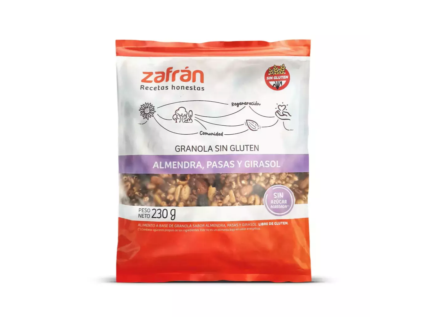 Zafran granola 230gr