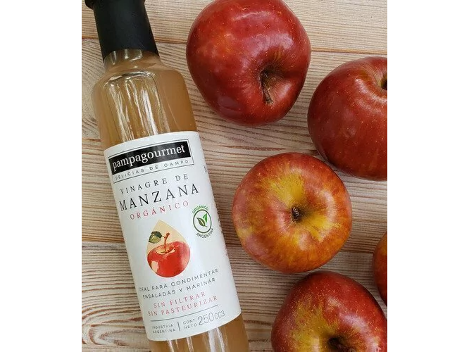 Vinagre de manzana organico "Pampa Gourmet"