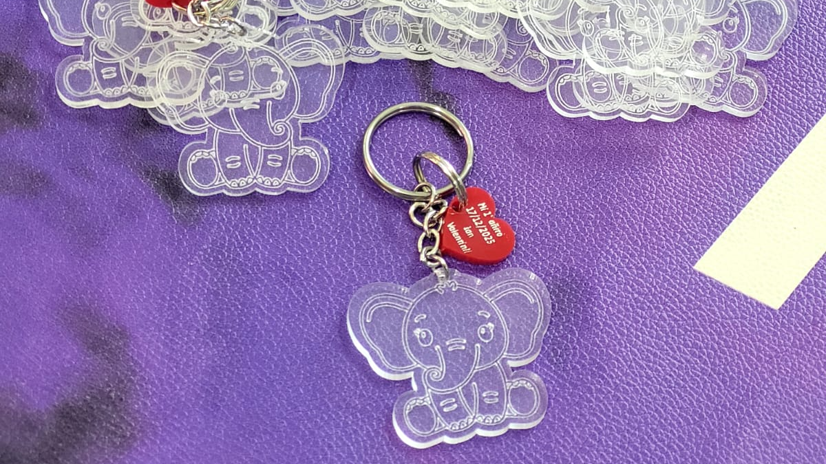 Llaveros en Acrilico