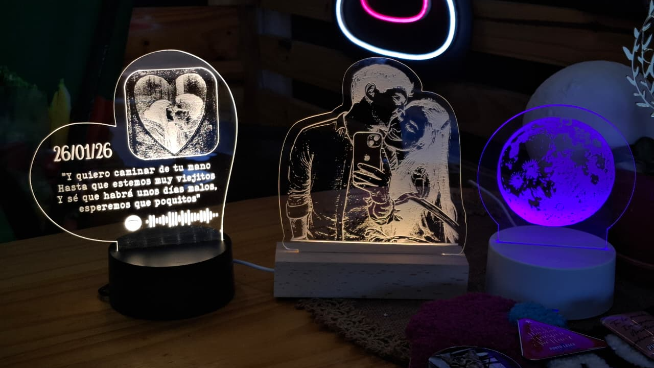 Lampara/Velador personalizados