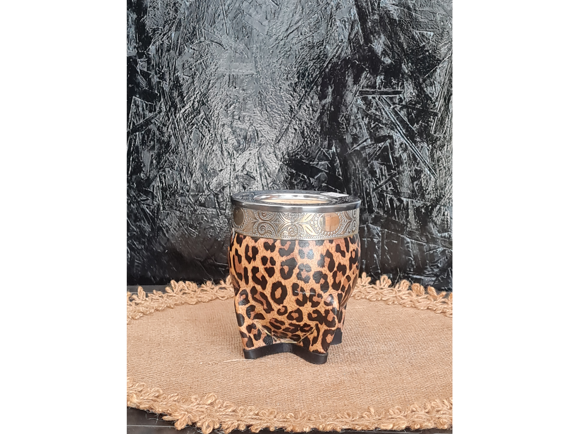 Calabaza virola combinada animal print
