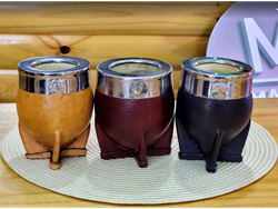 Mate de calabaza con dije
