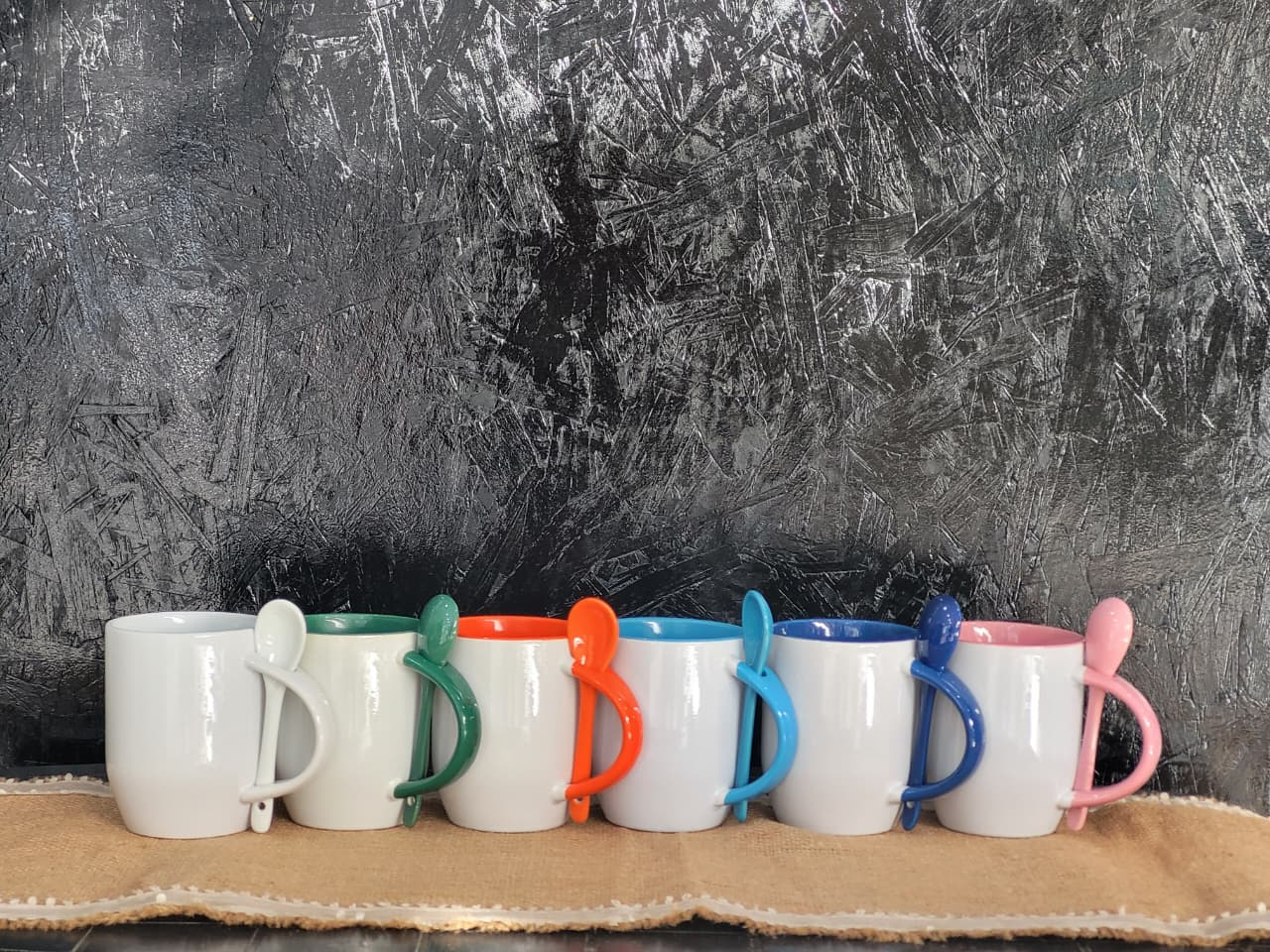 Taza con cuchara
