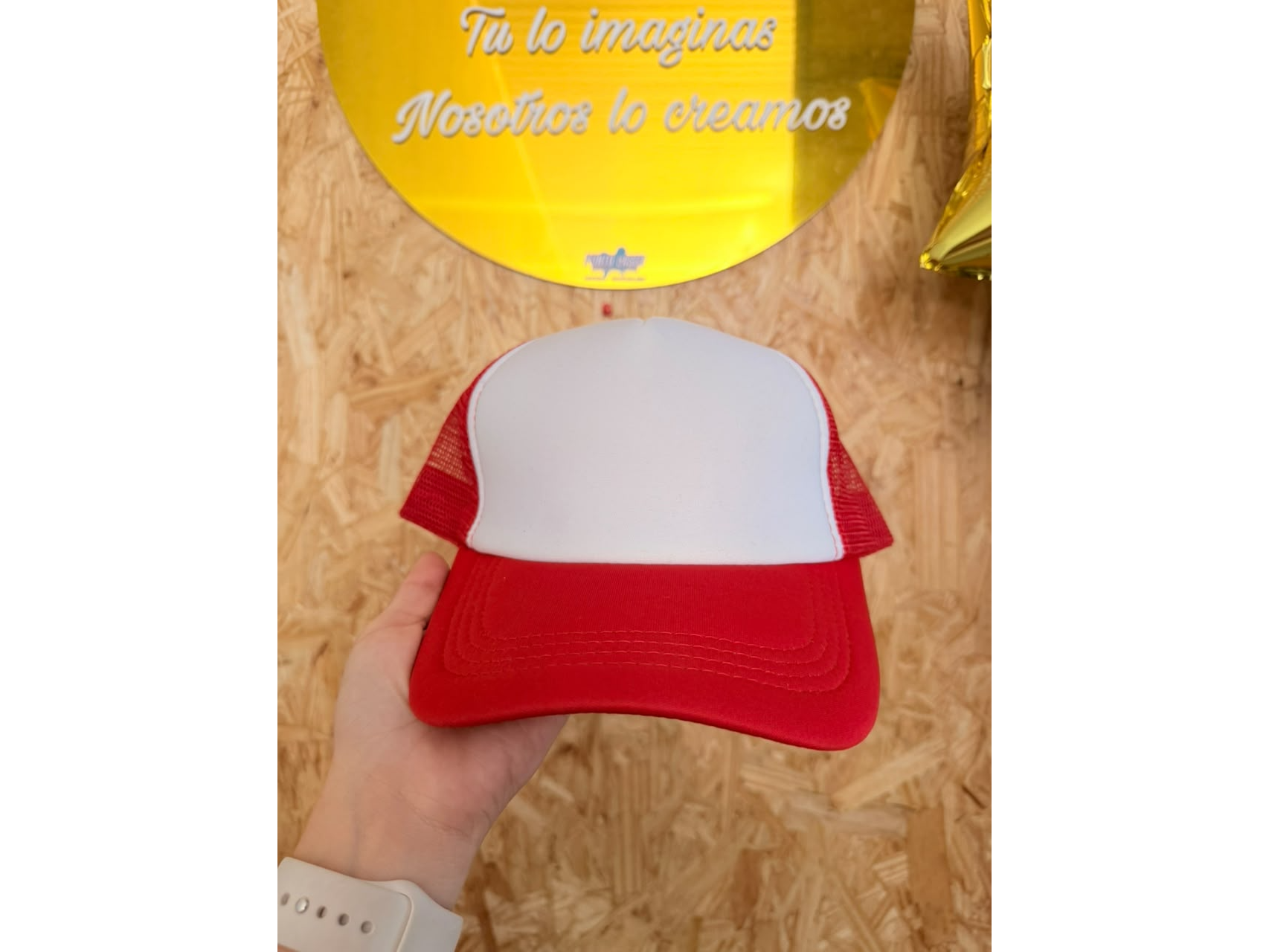 Gorra Roja Sublimable