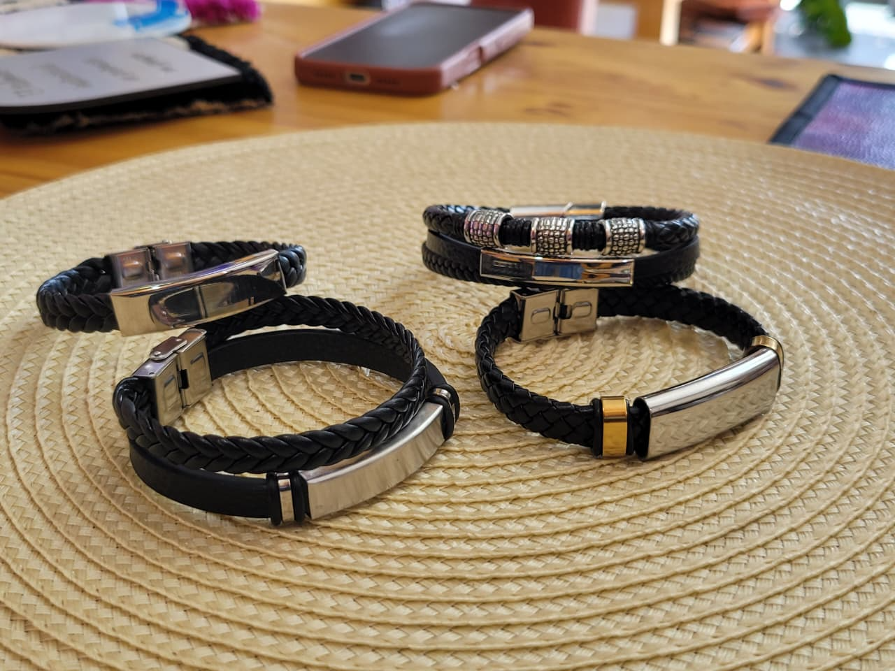 Pulsera de cuero