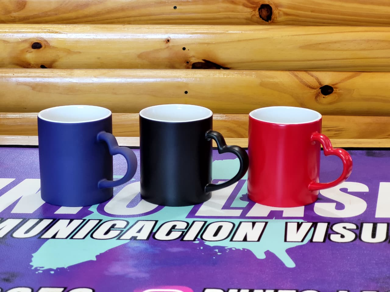 Taza Magica Mango corazon