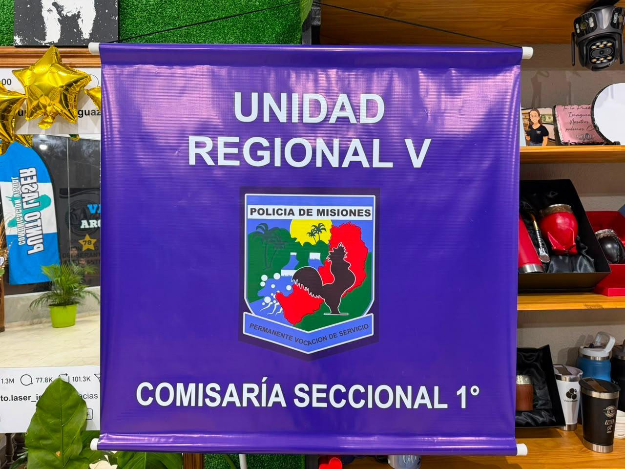 Muestra de Banner metro cuadrado