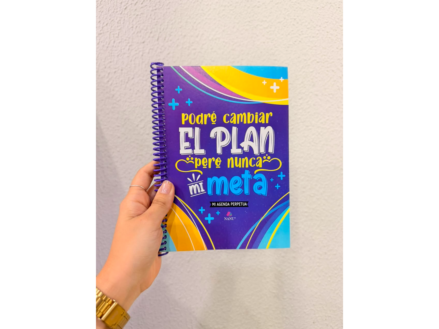 Agenda tapa blanda