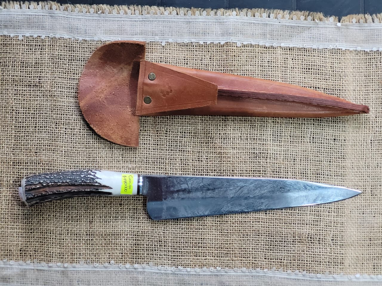Cuchillo mango de hueso