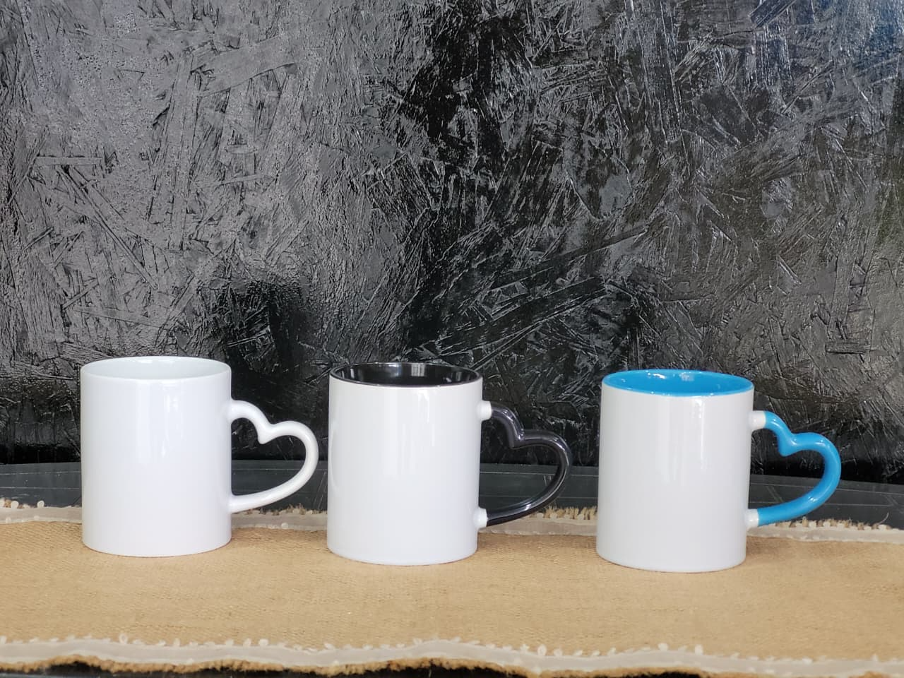 Taza mango corazón