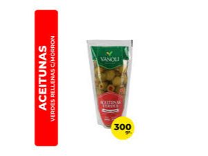 VANOLI ACEITUNAS RELLENAS CON MORRON