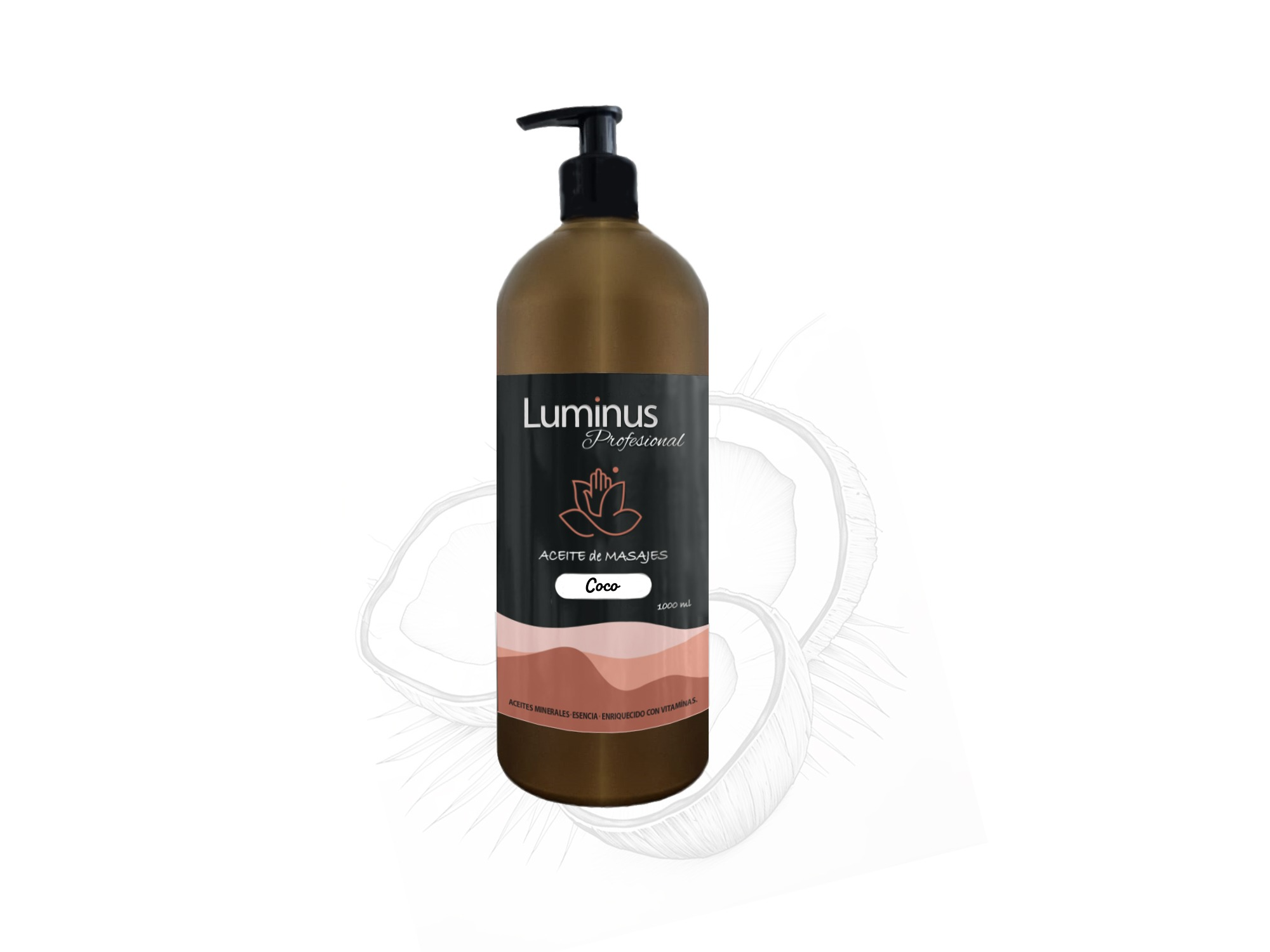 ACEITE PARA MASAJE (COCO) 1000ml
