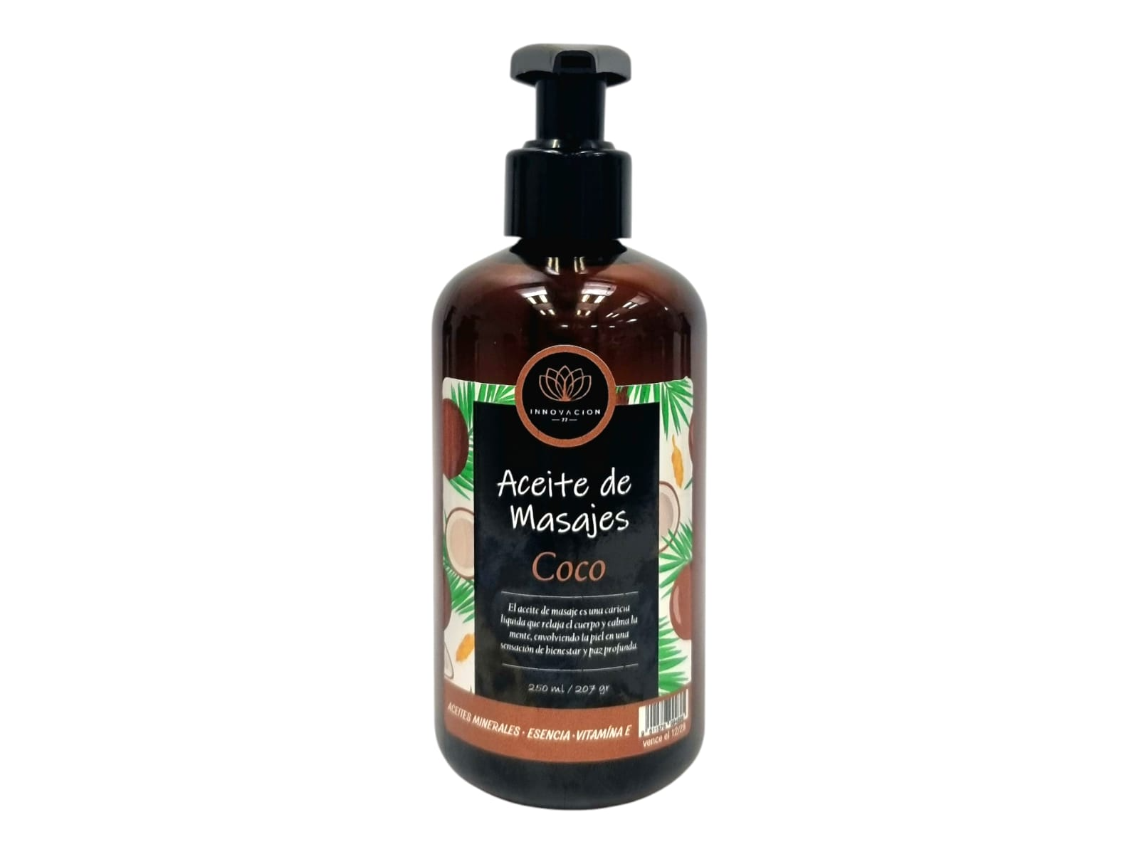 ACEITE PARA MASAJE INNOVACIÓN (COCO) 250ML