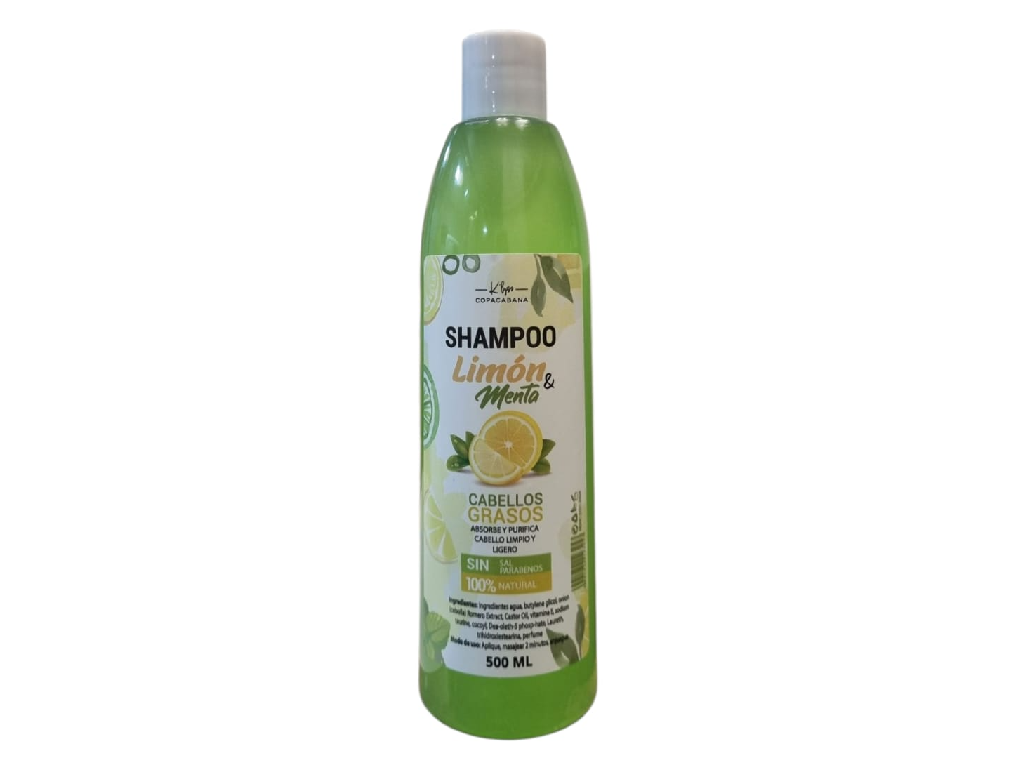 SHAMPO LIMON Y MENTA