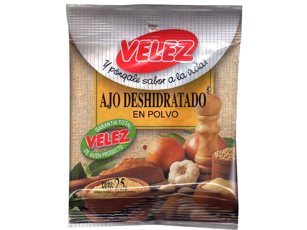 Ajo Deshidratado Velez