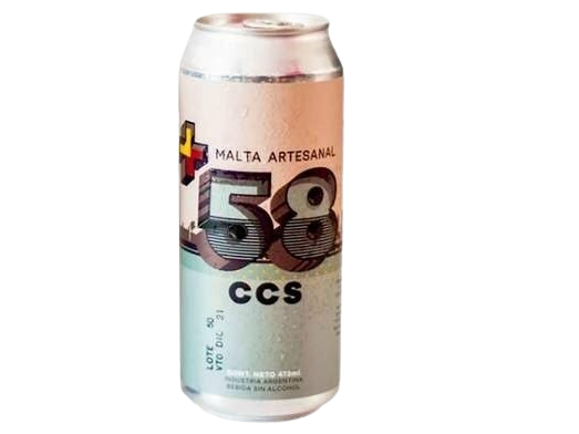 Malta +58 Baja En Azúcar 24 unidades