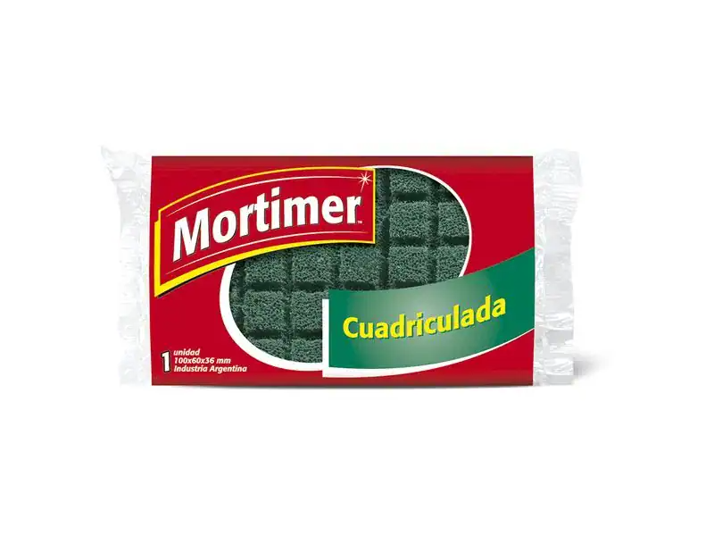 Mortimer Esponja Cuadriculada