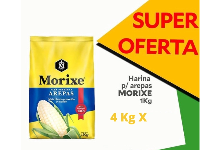4 kg Harina Morixe Blanca