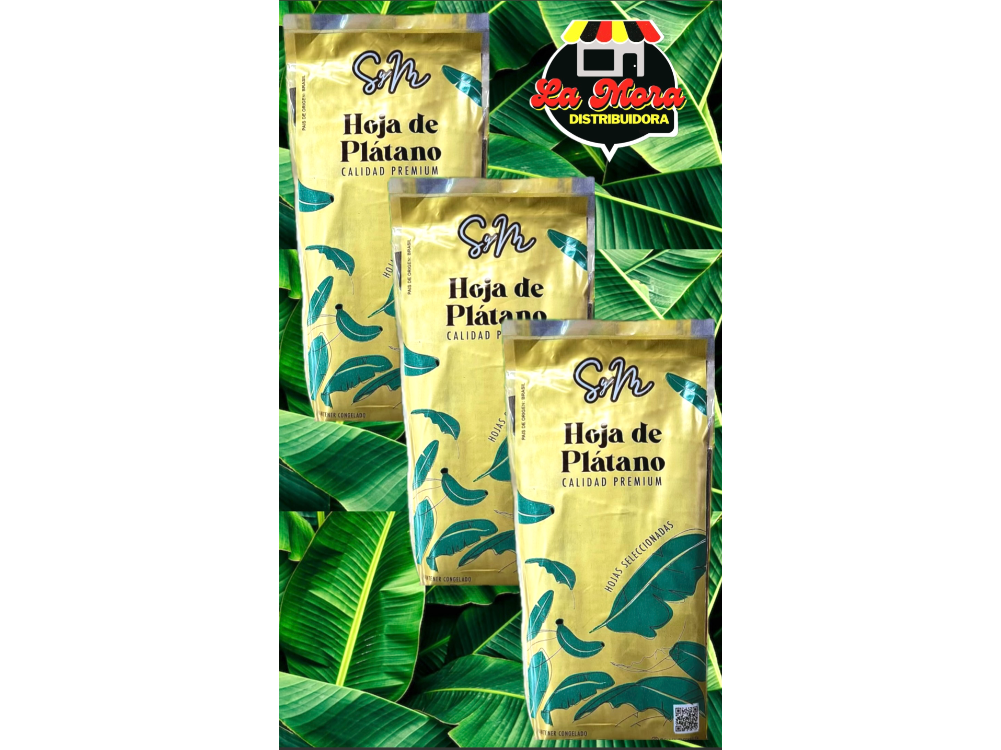 Promo 2 Kg Hojas Hallacas Importada SyM