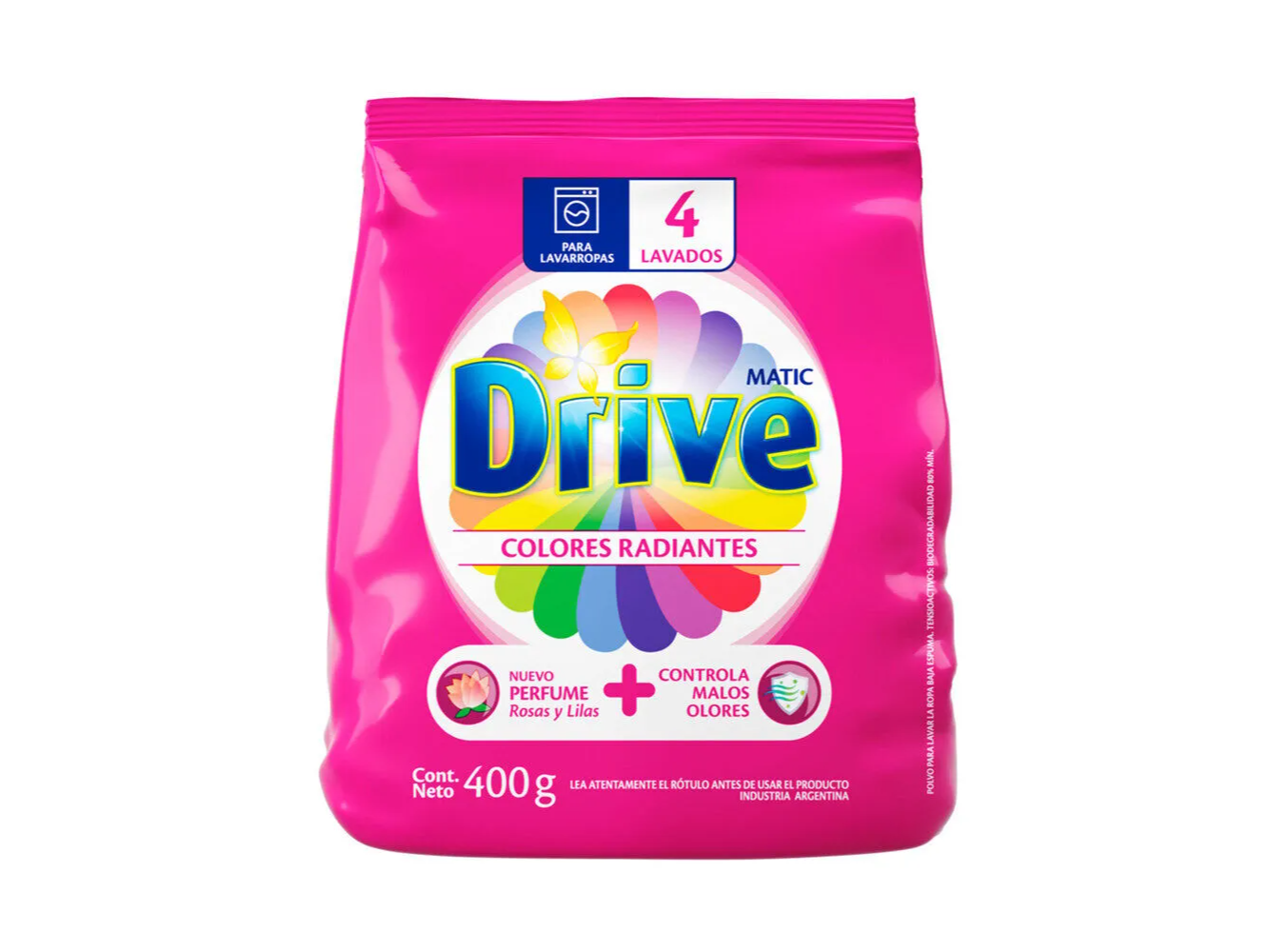 Jabón en polvo Drive Matic Colores Radiantes